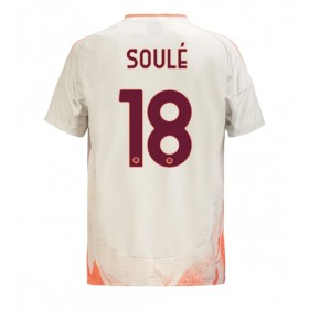 Pánské fotbalový oblečení AS Roma Matias Soule #18 Venkovní košile 2024-25 Krátkým Rukávem